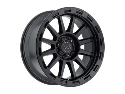 Black Rhino Revolution Matte Black Wheel; 22x10; -23mm Offset (18-25 Jeep Wrangler JL)