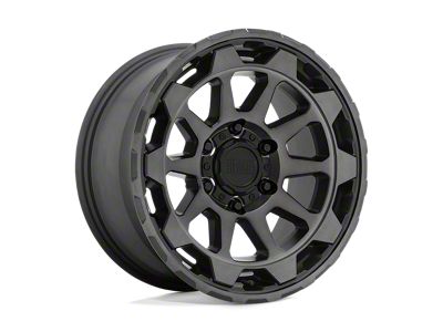 Black Rhino Rotor Matte Gunmetal with Brushed Tinted Face Wheel; 18x9; -18mm Offset (18-25 Jeep Wrangler JL)