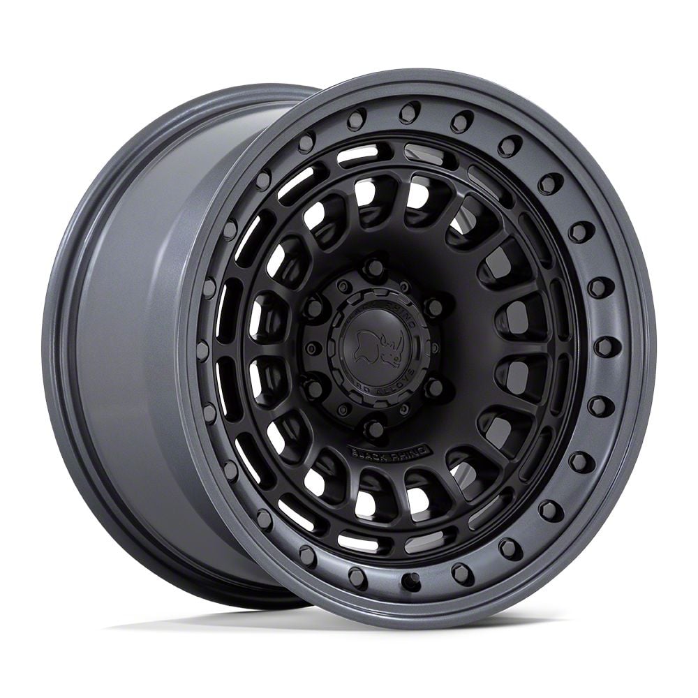【新発売】 Black 18x8.5 Wheel; Black Matte Outback Wrangler Jeep Rhino その他