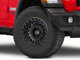Black Rhino Sentinel Matte Black Wheel; 17x8.5; -18mm Offset (18-25 Jeep Wrangler JL)