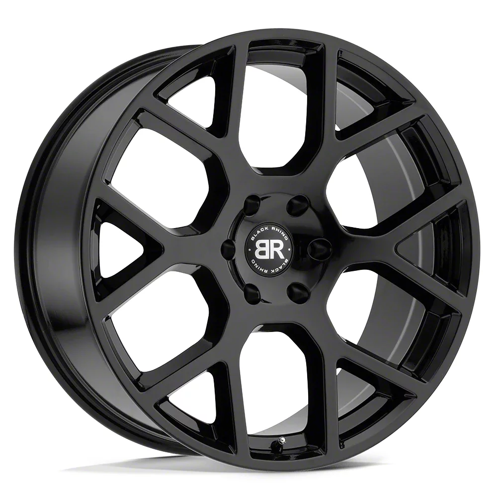 Black Rhino Jeep Wrangler Tembe Gloss Black Wheel; 20x9; 30mm Offset ...