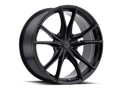 Black Rhino Zion Gloss Black Wheel; 18x8.5; 35mm Offset (87-95 Jeep Wrangler YJ)