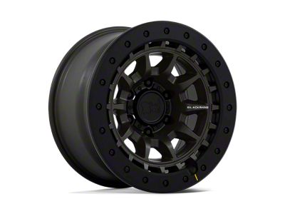 Black Rhino Tusk Olive Drab Green Wheel; 17x8.5; 0mm Offset (18-25 Jeep Wrangler JL)