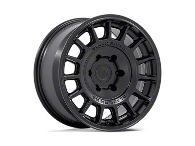 Black Rhino Voll Matte Black Wheel; 17x8.5; 25mm Offset (18-25 Jeep Wrangler JL)