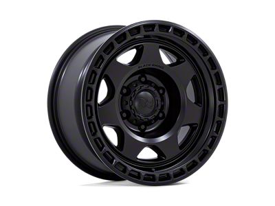 Black Rhino Voyager Matte Black Wheel; 17x8.5; -10mm Offset (18-25 Jeep Wrangler JL)
