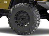 Black Rhino Warthog Matte Black Wheel; 17x8.5; -18mm Offset (87-95 Jeep Wrangler YJ)
