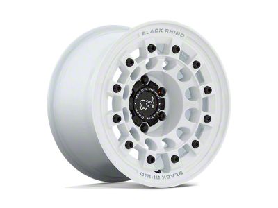 Black Rhino Fuji Gloss White Wheel; 17x8; 20mm Offset (87-95 Jeep Wrangler YJ)