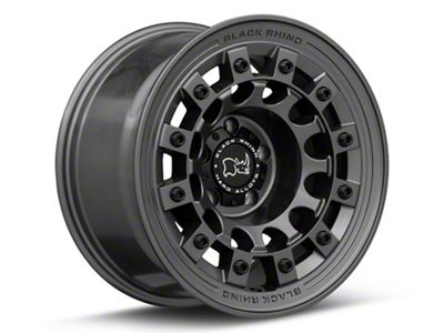 Black Rhino Fuji Matte Gunmetal Wheel; 17x8; 38mm Offset (87-95 Jeep Wrangler YJ)