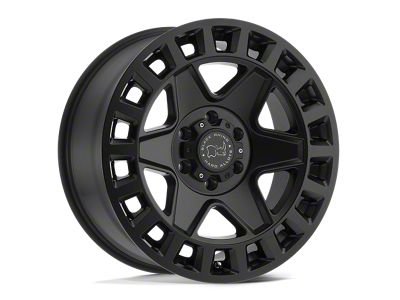 Black Rhino York Matte Black Wheel; 20x9; -12mm Offset (11-21 Jeep Grand Cherokee WK2)
