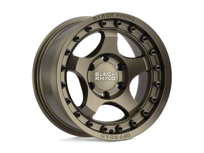 Black Rhino Bantam Matte Bronze Wheel; 18x9; -12mm Offset (18-25 Jeep Wrangler JL)