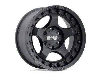 Black Rhino Bantam Textured Black Wheel; 18x9; -12mm Offset (18-25 Jeep Wrangler JL)