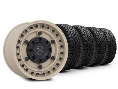 17x9 Black Rhino Armory & 32in BF Goodrich All-Terrain T/A KO Tire Package (16-23 Tacoma)