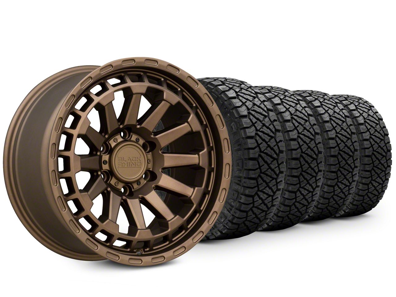 Tacoma 17x8.5 KMC Summit & 33in NITTO All-Terrain Ridge