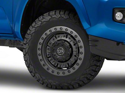 Black Rhino Abrams Textured Matte Gunmetal 6-Lug Wheel; 17x8.5; -18mm Offset (16-23 Tacoma)