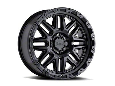 Black Rhino Alamo Matte Black with Black Bolts 6-Lug Wheel; 17x9; 12mm Offset (16-23 Tacoma)