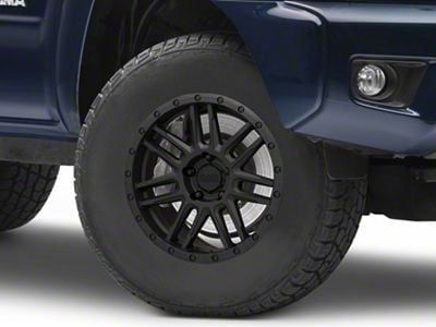 Black Rhino Arches Matte Black 5-Lug Wheel; 15x7; 15mm Offset (05-15 Tacoma)