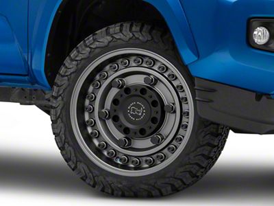 Black Rhino Armory Matte Gunblack 6-Lug Wheel; 20x9.5; 6mm Offset (16-23 Tacoma)