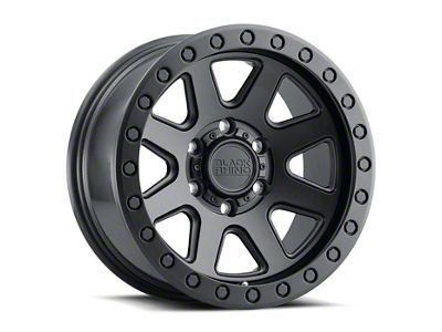 Black Rhino Baker Matte Black 6-Lug Wheel; 17x8.5; 0mm Offset (16-23 Tacoma)