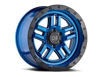 Black Rhino Barstow Dearborn Blue 6-Lug Wheel; 17x9.5; 12mm Offset (16-23 Tacoma)