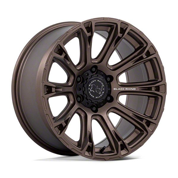 【ギフト】 Black Wheel 6-Lug Bronze Burnt Diamondback Tacoma Rhino ロッド