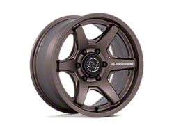 Black Rhino Kuma Burnt Bronze 6-Lug Wheel; 17x8.5; 0mm Offset (24-26 Tacoma)