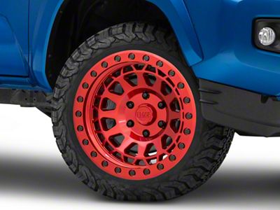 Black Rhino Primm Candy Red with Black Bolts 6-Lug Wheel; 20x9.5; -12mm Offset (16-23 Tacoma)