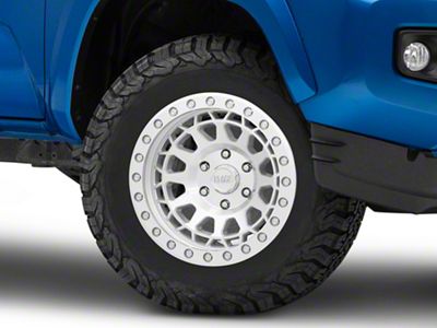 Black Rhino Primm Silver with Mirror Face 6-Lug Wheel; 17x9; 0mm Offset (16-23 Tacoma)