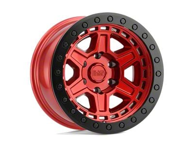 Black Rhino Reno Candy Red with Black Ring and Bolts 6-Lug Wheel; 17x8.5; -30mm Offset (16-23 Tacoma)