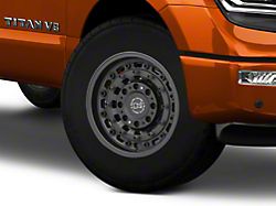 Black Rhino Arsenal Textured Matte Black 6-Lug Wheel; 18x9.5; 12mm Offset (17-24 Titan)