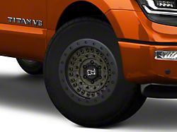 Black Rhino Barricade Olive Drab Green with Black Rock Guard 6-Lug Wheel; 18x9; 0mm Offset (17-24 Titan)