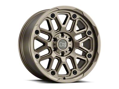 Black Rhino Hollister Bronze 6-Lug Wheel; 18x9.5; 12mm Offset (17-24 Titan)