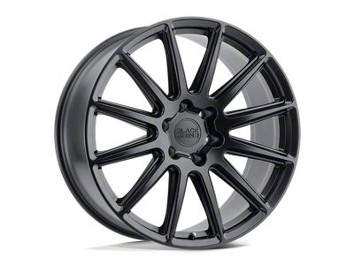Black Rhino Waza Matte Black 6-Lug Wheel; 20x9; 15mm Offset (17-24 Titan)
