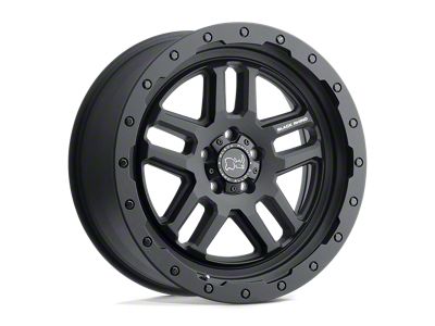 Black Rhino Barstow Textured Matte Black 6-Lug Wheel; 20x9.5; -18mm Offset (16-24 Titan XD)
