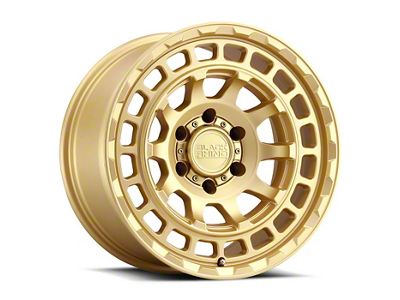 Black Rhino Chamber Matte Gold 6-Lug Wheel; 20x9.5; 12mm Offset (16-24 Titan XD)