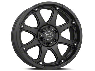 Black Rhino Glamis Matte Black 6-Lug Wheel; 20x9; -12mm Offset (16-24 Titan XD)