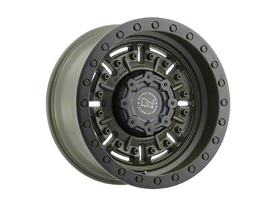 Black Rhino Abrams Olive Drab Green 6-Lug Wheel; 17x8.5; 0mm Offset (22-25 Tundra)