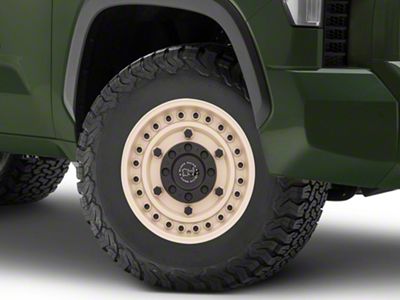 Black Rhino Armory Desert Sand 6-Lug Wheel; 17x9.5; -18mm Offset (22-25 Tundra)