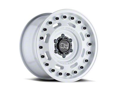 Black Rhino Axle Gloss White 6-Lug Wheel; 20x9.5; -18mm Offset (22-25 Tundra)