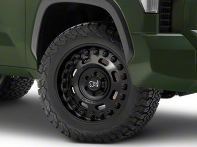 Black Rhino Axle Matte Black 6-Lug Wheel; 20x9.5; -18mm Offset (22-25 Tundra)