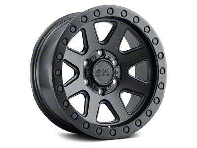 Black Rhino Baker Matte Black 6-Lug Wheel; 18x9; 12mm Offset (22-25 Tundra)