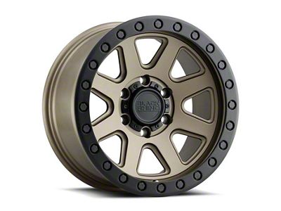 Black Rhino Baker Matte Bronze with Black Ring 6-Lug Wheel; 20x9; 12mm Offset (22-25 Tundra)