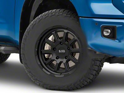 Black Rhino Chase Matte Black 5-Lug Wheel; 18x8.5; 10mm Offset (14-21 Tundra)