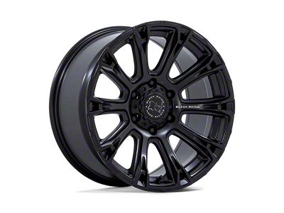 Black Rhino Diamondback Matte Black 6-Lug Wheel; 20x9; -12mm Offset (22-25 Tundra)