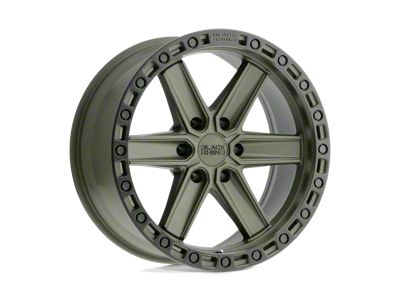 Black Rhino Henderson Olive Drab Green with Black Ring 6-Lug Wheel; 20x9.5; 18mm Offset (22-25 Tundra)