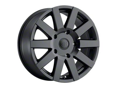 Black Rhino Journey Matte Black 6-Lug Wheel; 18x8; 35mm Offset (22-25 Tundra)