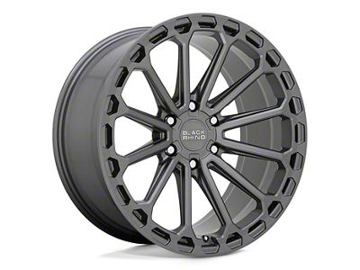 Black Rhino Kaizen Matte Gunmetal 6-Lug Wheel; 17x9.5; -12mm Offset (22-25 Tundra)