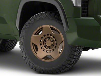 Black Rhino Muzzle Matte Bronze 6-Lug Wheel; 17x9; -18mm Offset (22-25 Tundra)