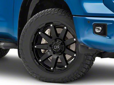 Black Rhino Oceano Gloss Gunblack with Stainless Bolts 5-Lug Wheel; 20x9.5; 12mm Offset (14-21 Tundra)