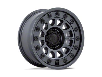 Black Rhino Outback Matte Gunmetal 5-Lug Wheel; 17x8; 32mm Offset (14-21 Tundra)