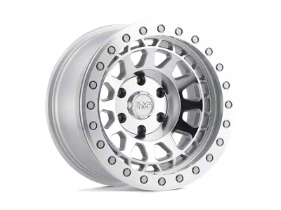Black Rhino Primm Silver with Mirror Face and Machined Ring 6-Lug Wheel; 18x9.5; -12mm Offset (22-25 Tundra)